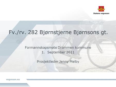 Fv./rv. 282 Bjørnstjerne Bjørnsons gt.