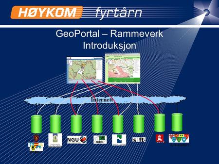 1 GeoPortal – Rammeverk Introduksjon. 2 Teknisk rammeverk - Interoperabilitet Interoperabilitet evne til å kommunisere, kjøre programmer, eller overføre.