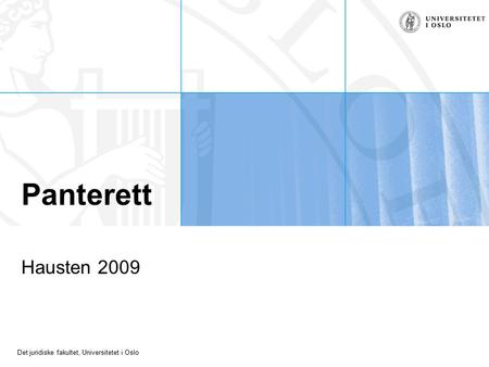 Panterett Hausten 2009.