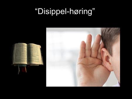 “Disippel-høring”.