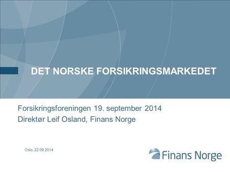 Det Norske forsikringsmarkedet