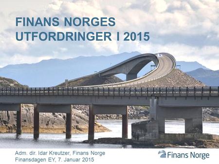 Finans Norges utfordringer i 2015