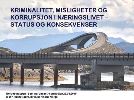 Norgesgruppen - Seminar om anti-korrupsjon