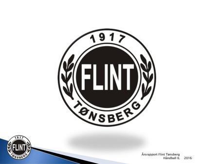 Årsrapport Flint Tønsberg Håndball IL
