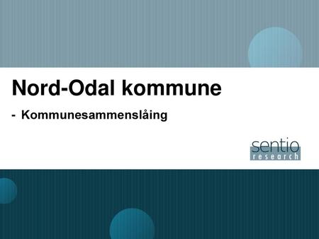 Nord-Odal kommune - Kommunesammenslåing.