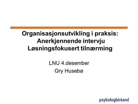 LNU 4.desember Gry Husebø