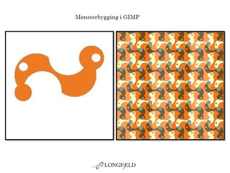 Mønsterbygging i GIMP.
