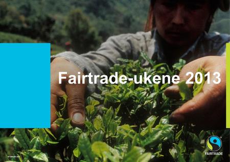 © Fairtrade 2010 Project Title sits here Fairtrade-ukene 2013 © Fairtrade 2010.