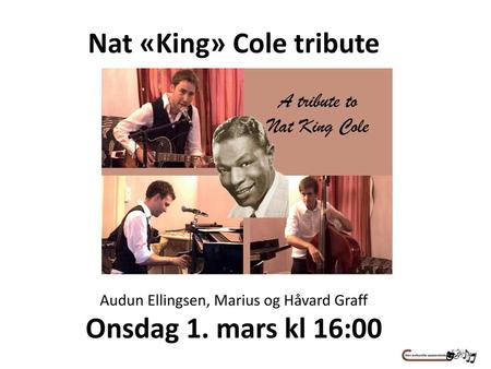 Nat «King» Cole tribute