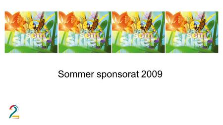 Sommer sponsorat 2009.