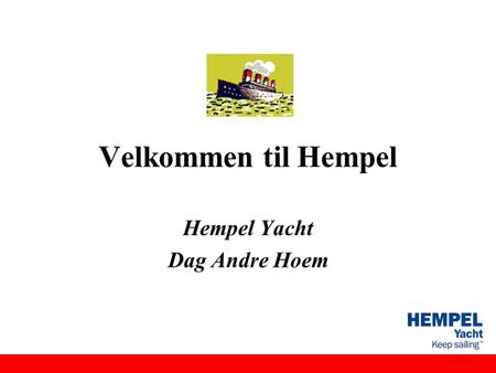 Hempel Yacht Dag Andre Hoem