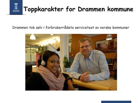 Toppkarakter for Drammen kommune