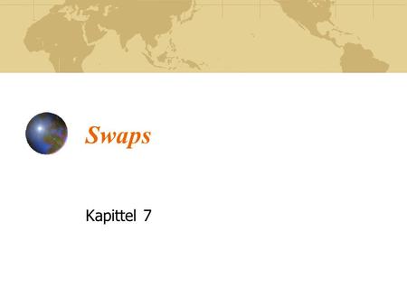 Swaps Kapittel 7.