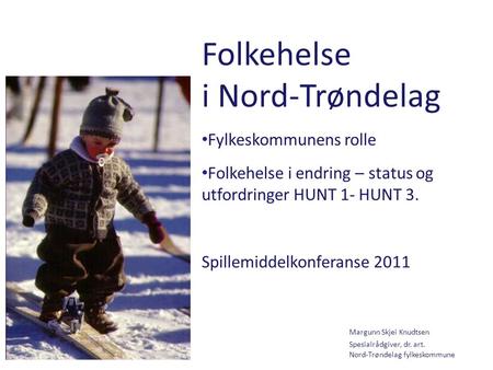 Folkehelse i Nord-Trøndelag