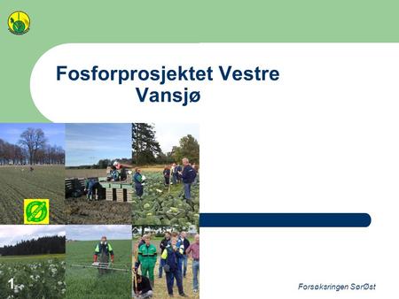 Fosforprosjektet Vestre Vansjø