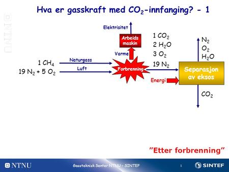 Hva er gasskraft med CO2-innfanging? - 1