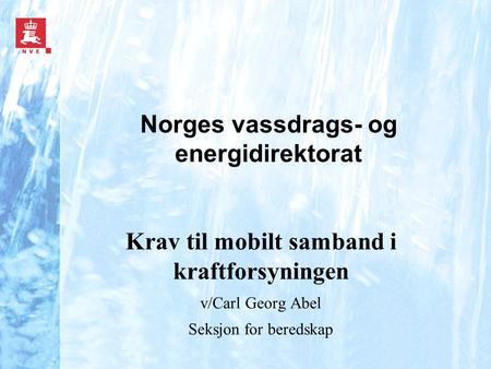 Norges vassdrags- og energidirektorat