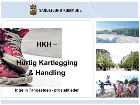 HKH – Hurtig Kartlegging & Handling Ingelin Tangestuen - prosjektleder
