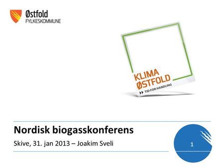 Nordisk biogasskonferens