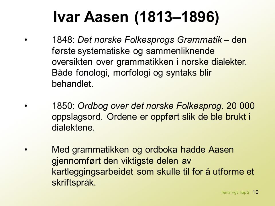 Ivar Aasen (1813–1896)