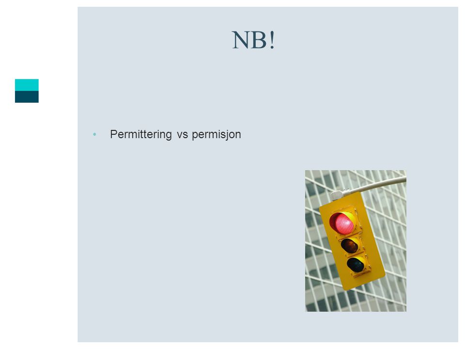 NB! Permittering vs permisjon