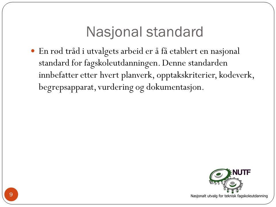 Nasjonal standard