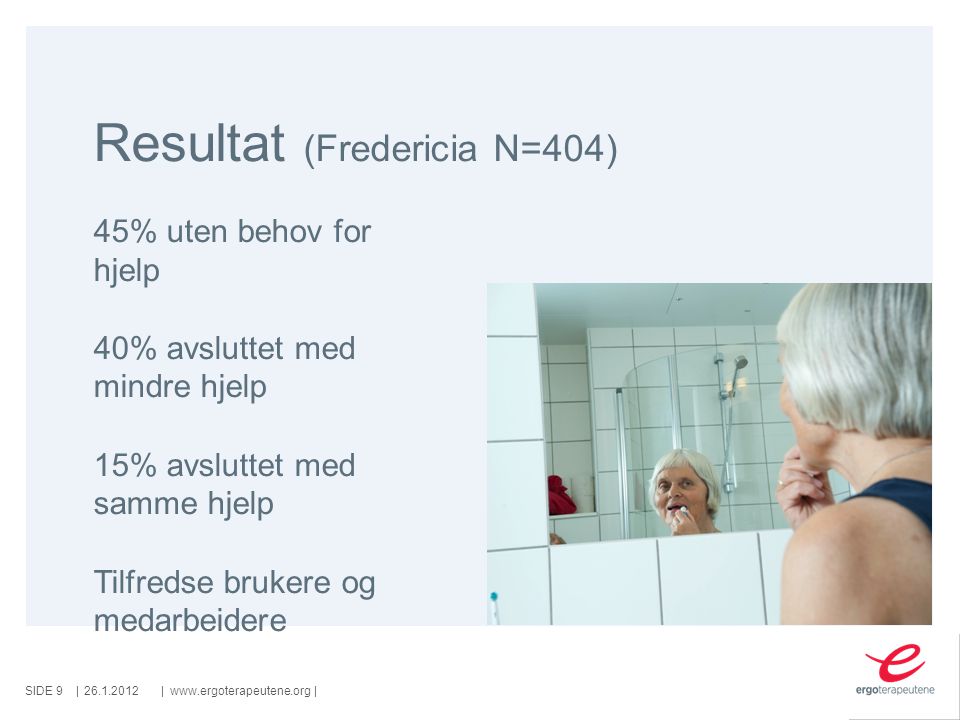 Resultat (Fredericia N=404)
