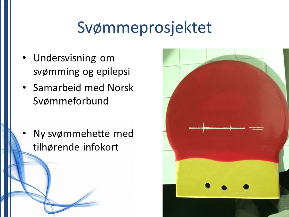 Svømmeprosjektet Undersvisning om svømming og epilepsi