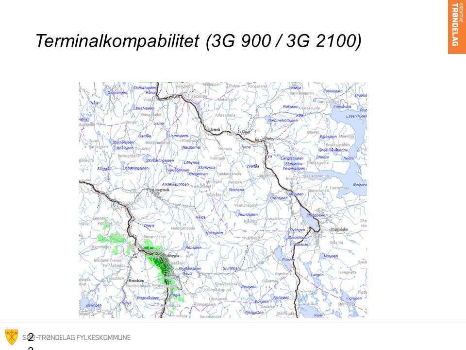 Terminalkompabilitet (3G 900 / 3G 2100)