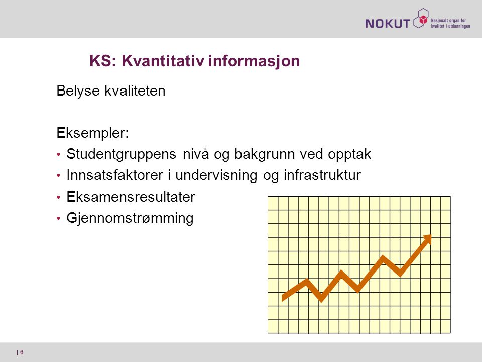 KS: Kvantitativ informasjon