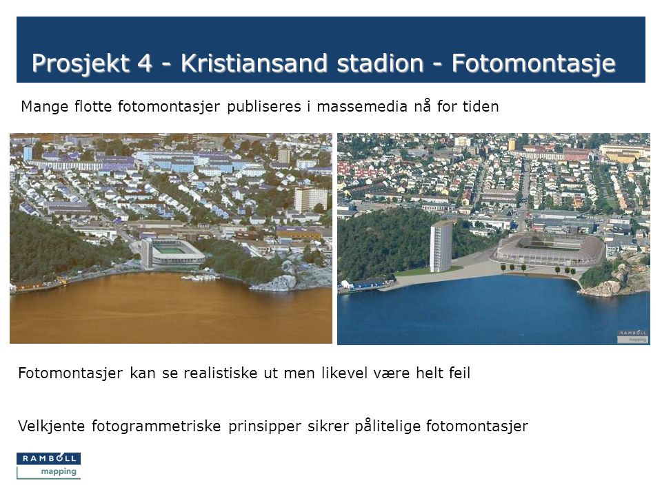 Prosjekt 4 - Kristiansand stadion - Fotomontasje