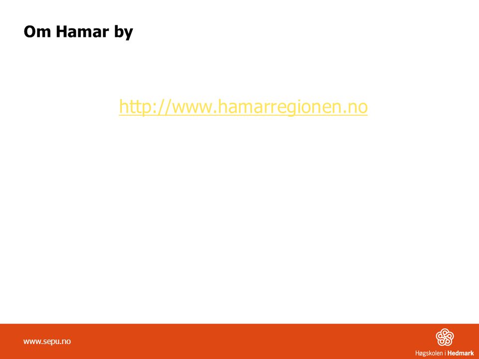 Om Hamar by