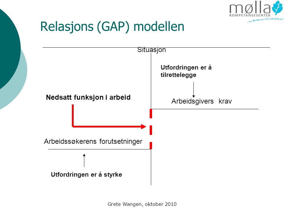 Relasjons (GAP) modellen