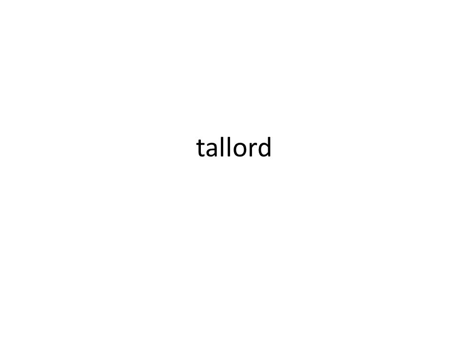 tallord