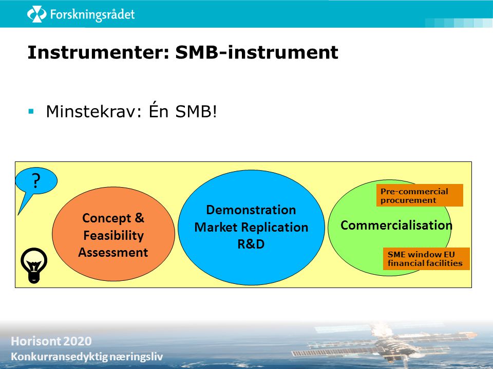 Instrumenter: SMB-instrument