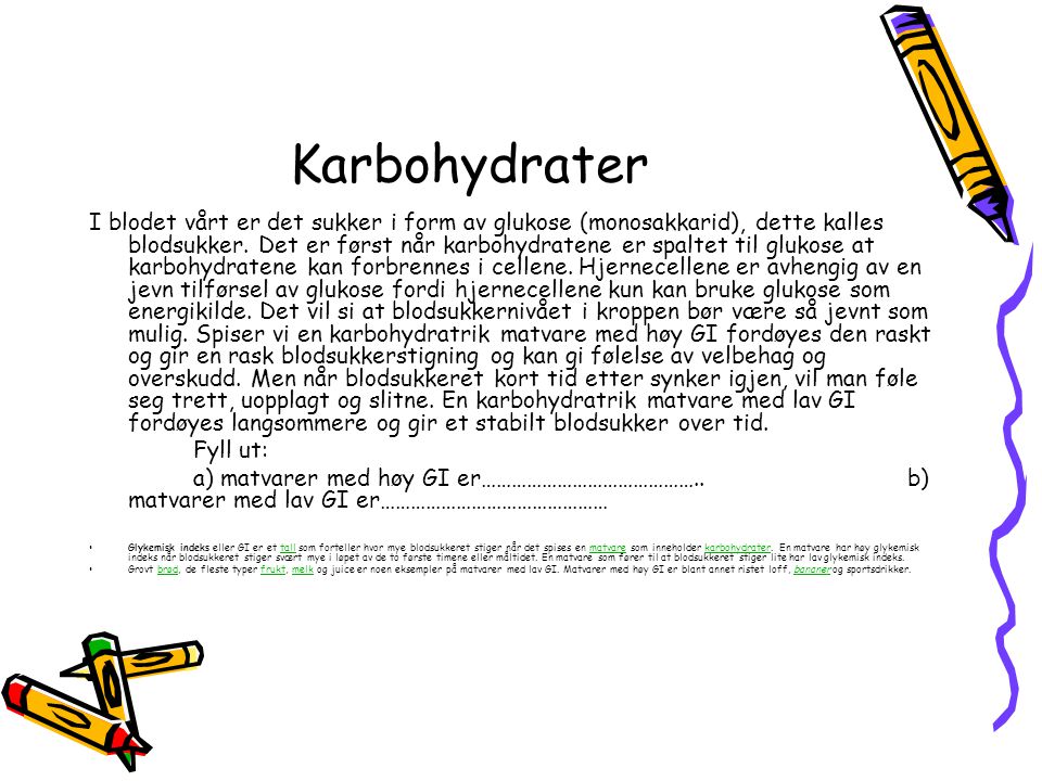 Karbohydrater