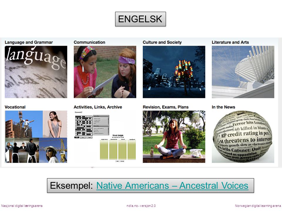 Eksempel: Native Americans – Ancestral Voices