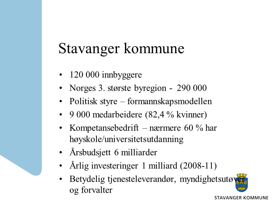 Stavanger kommune innbyggere