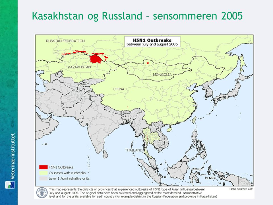 Kasakhstan og Russland – sensommeren 2005