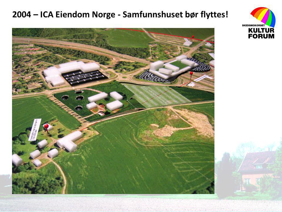 2004 – ICA Eiendom Norge - Samfunnshuset bør flyttes!