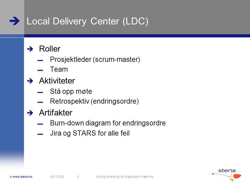 Local Delivery Center (LDC)