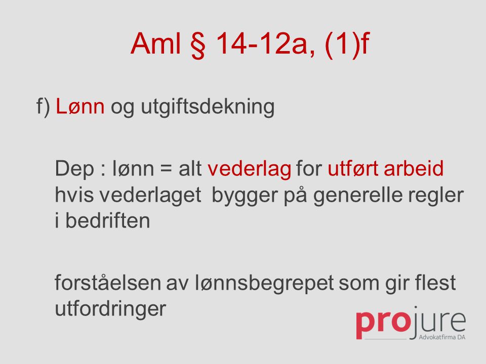 Aml § 14-12a, (1)f