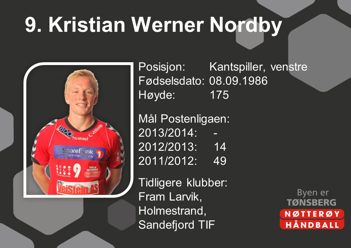 9. Kristian Werner Nordby