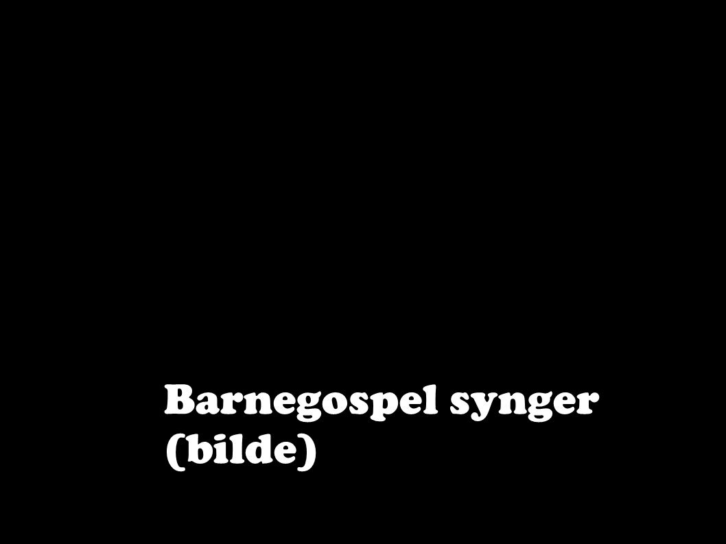 Barnegospel synger (bilde)