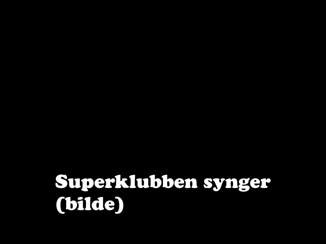 Superklubben synger (bilde)