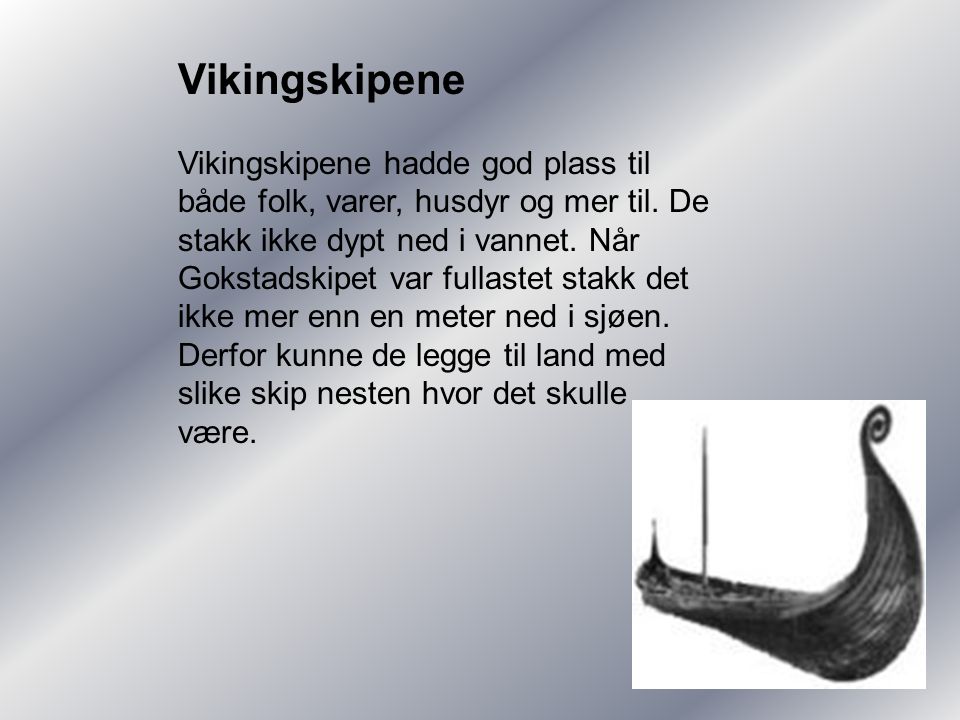 Vikingskipene