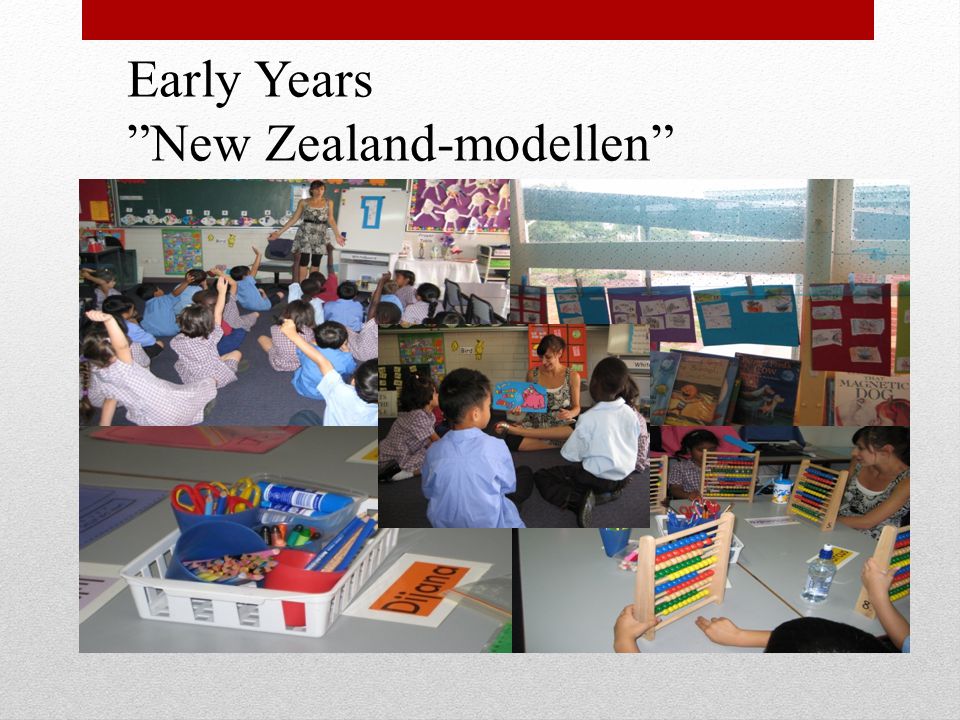 Early Years New Zealand-modellen