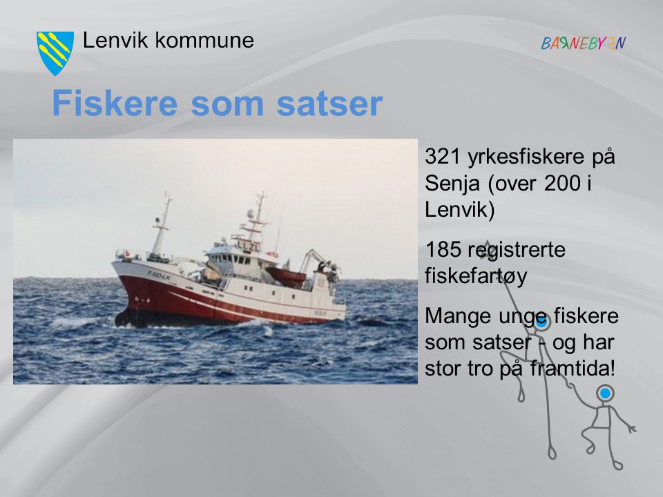 Fiskere som satser 321 yrkesfiskere på Senja (over 200 i Lenvik)