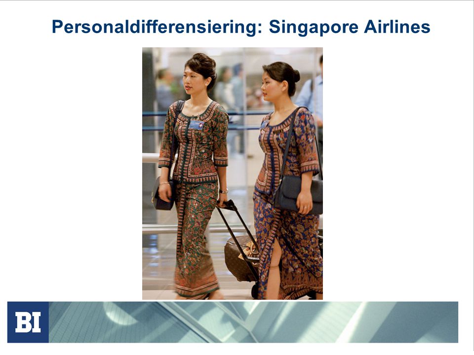 Personaldifferensiering: Singapore Airlines