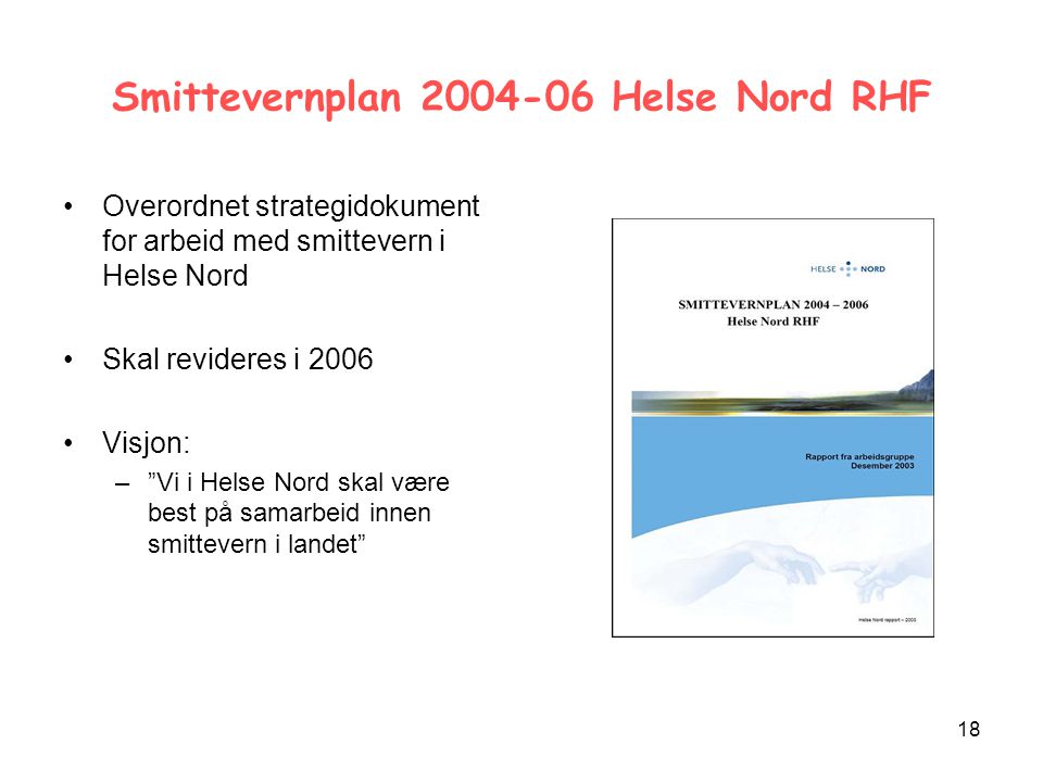 Smittevernplan Helse Nord RHF